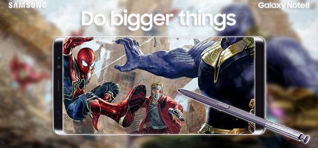 Galaxy Note 8 (Thanos) Kẻ muốn thống trị thế giới. Galaxy Note 8 (Thanos) Kẻ muốn thống trị thế giới.