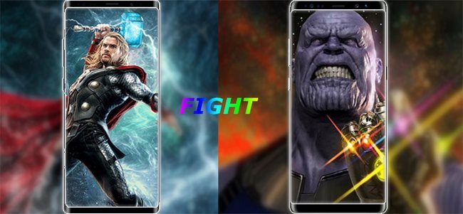 Ở một góc nào đó có thể so sánh Galaxy Note 8 giống như nhân vật Thanos còn Galaxy Note 9 giống như Thor (anh Thỏ) Ở một góc nào đó có thể so sánh Galaxy Note 8 giống như nhân vật Thanos còn Galaxy Note 9 giống như Thor (anh Thỏ)