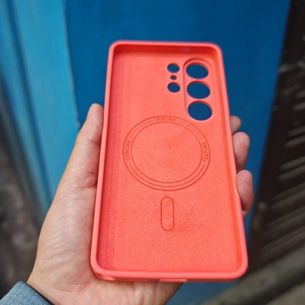 Ốp X-Level Fluid Skin Silicone Galaxy S26 Ultra – Mềm Mịn, Chống Sốc Tốt, Chuẩn MagSafe
