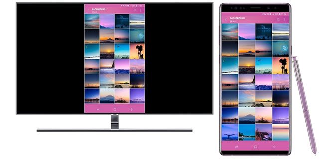  kết nối không dây Samsung Dex với tivi