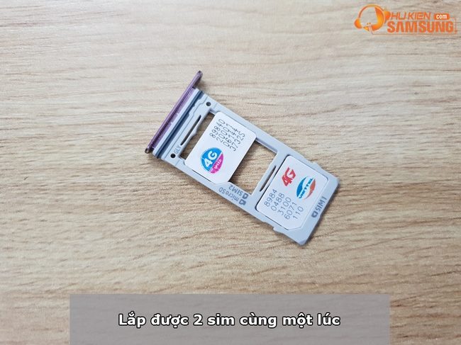 Khay sim và thẻ nhớ Galaxy S9 Plus chính hãng Khay sim và thẻ nhớ Galaxy S9 Plus chính hãng