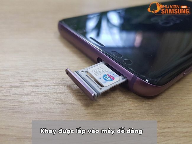 Khay sim và thẻ nhớ Galaxy S9 Plus chính hãng Khay sim và thẻ nhớ Galaxy S9 Plus chính hãng