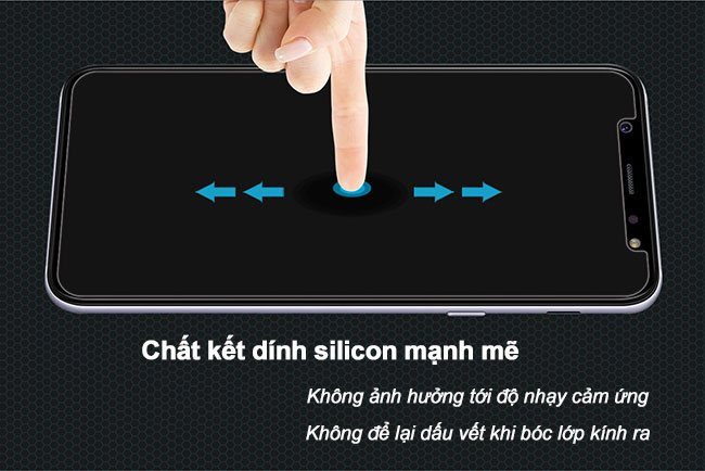 Kính cường lực A6 Plus Nillkin cho cảm ứng mượt hơn Kính cường lực A6 Plus Nillkin cho cảm ứng mượt hơn