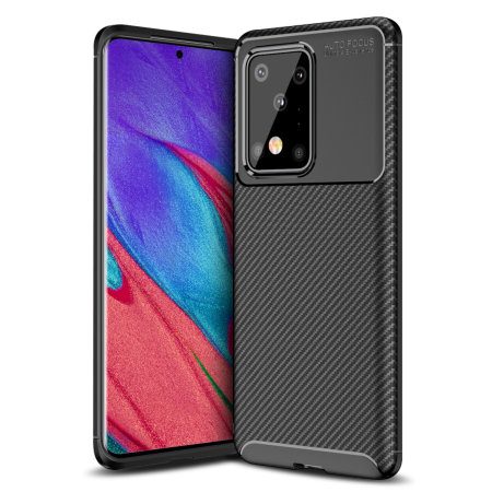 Ốp lưng Galaxy S11 hiệu Olixar vân Carbon đẹp