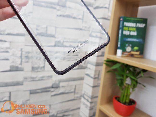 Ốp lưng Clear cover S20 Ultra đẹp  trong suốt viền màu