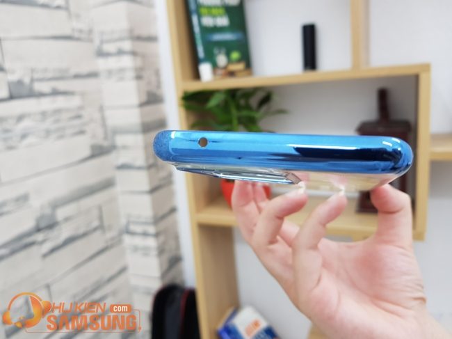 Ốp lưng Clear cover S20 Ultra đẹp  trong suốt viền màu
