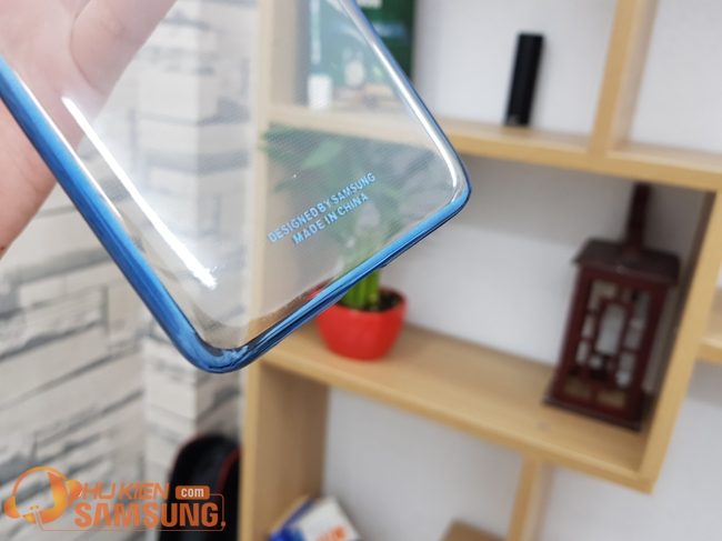 Ốp lưng Clear cover S20 Ultra đẹp  trong suốt viền màu