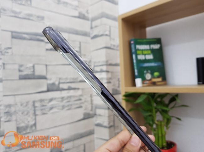 Ốp lưng Clear cover S20 Ultra đẹp  trong suốt viền màu