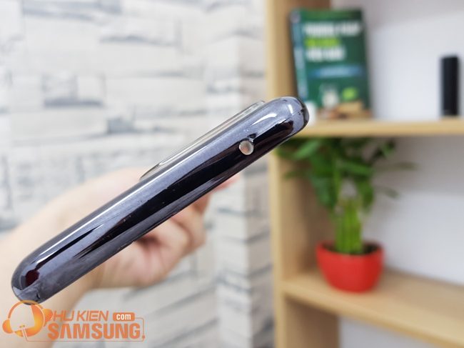 Ốp lưng Clear cover S20 Ultra đẹp  trong suốt viền màu