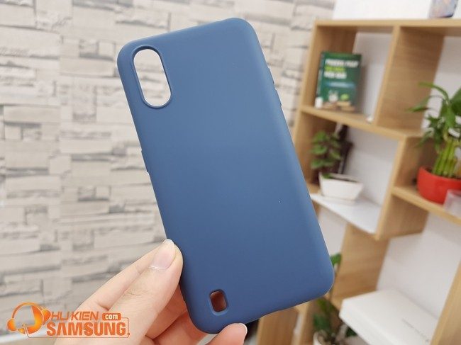 Ốp lưng  A01 Silicon màu đẹp chống bám vân tay