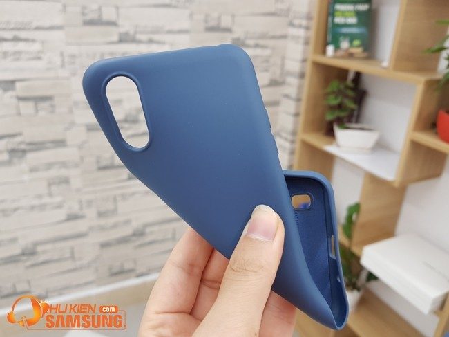 Ốp lưng  A01 Silicon màu đẹp chống bám vân tay