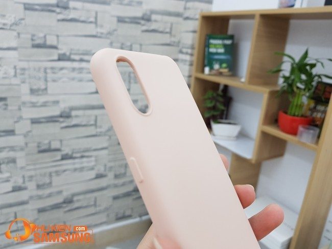 Ốp lưng  A01 Silicon màu đẹp chống bám vân tay