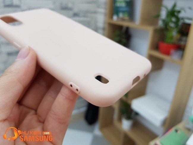 Ốp lưng  A01 Silicon màu đẹp chống bám vân tay