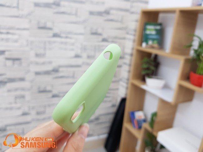 Ốp lưng  A01 Silicon màu đẹp chống bám vân tay