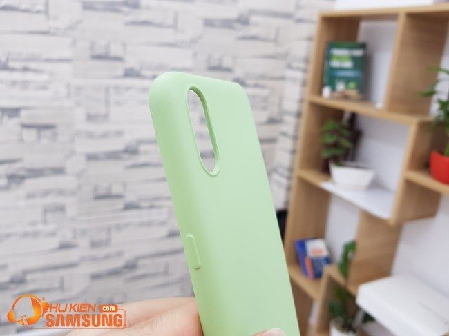 Ốp lưng  A01 Silicon màu đẹp chống bám vân tay