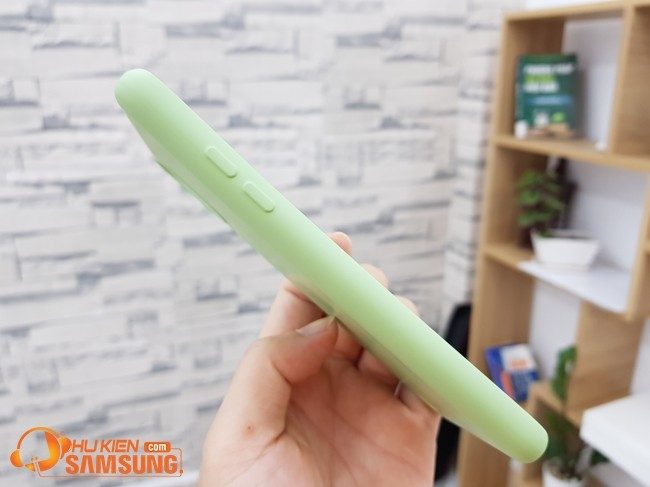 Ốp lưng  A01 Silicon màu đẹp chống bám vân tay