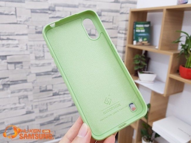 Ốp lưng  A01 Silicon màu đẹp chống bám vân tay