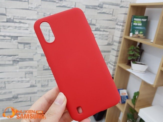Ốp lưng  A01 Silicon màu đẹp chống bám vân tay