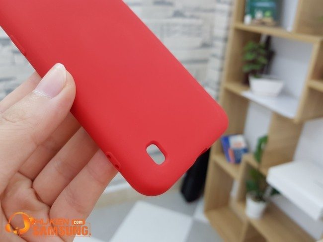 Ốp lưng  A01 Silicon màu đẹp chống bám vân tay