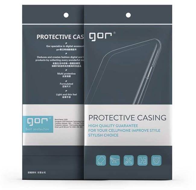 Ốp lưng silicon trong suốt Galaxy J7 Prime hiệu Gor