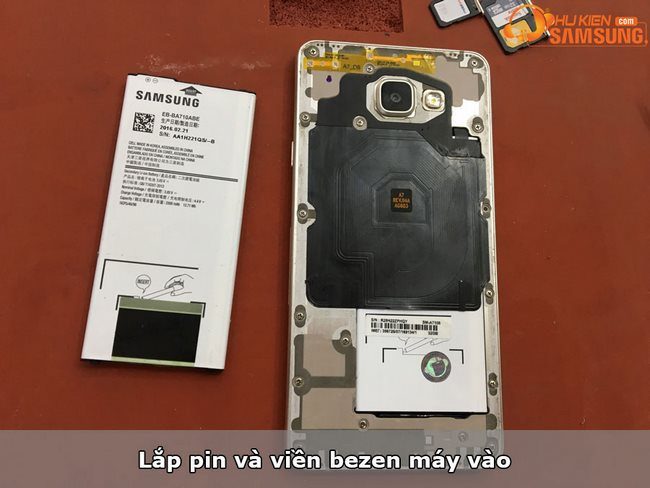 Pin Samsung Galaxy A7 2016 chính hãng Samsung 100% Pin Samsung Galaxy A7 2016 chính hãng Samsung 100%