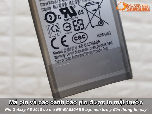 Pin Galaxy A8 2018 chính hãng Pin Galaxy A8 2018 chính hãng