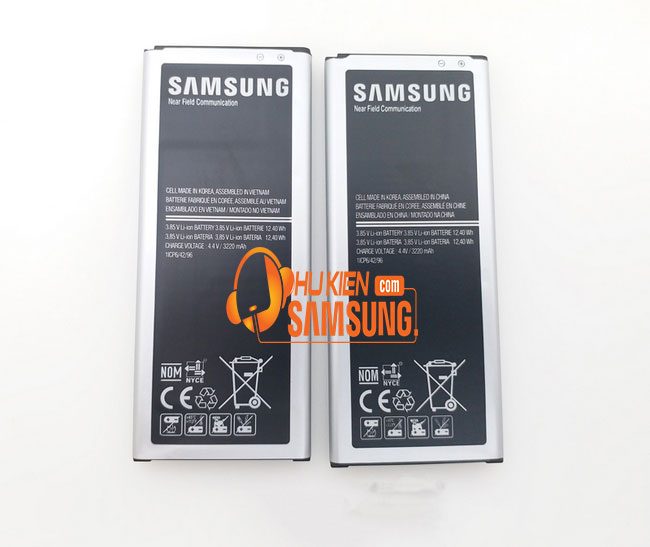 Pin Samsung Galaxy Note 4, Pin Note 4 2 sim chính hãng