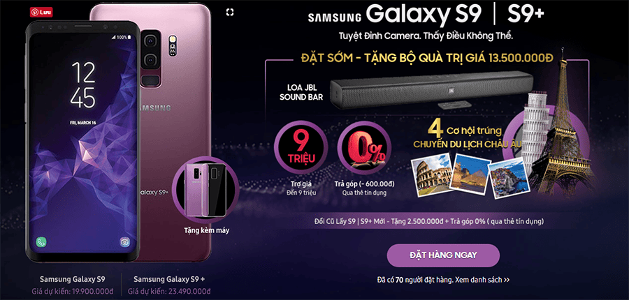 quà tặng S9 S9 Plus quà tặng S9 S9 Plus