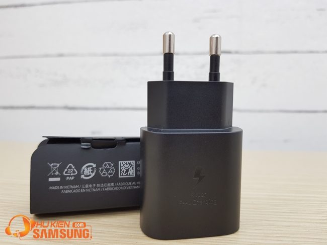 Bộ cáp sạc Samsung S21 Ultra| S21 Plus| S21 Fe 25W chính hãng