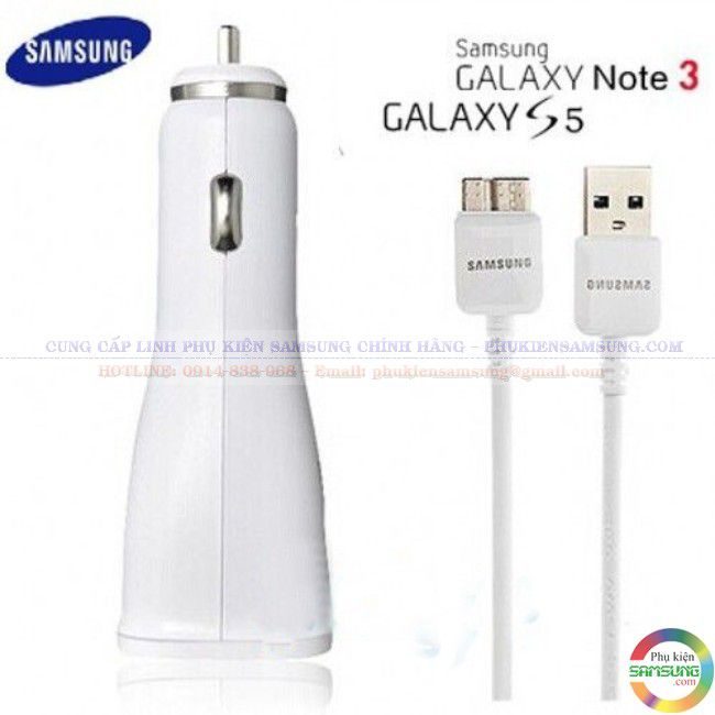 Sạc trên o to  Samsung Galaxy Note 3 chính hãng