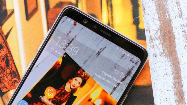 Mặt trước Galaxy A8 Star vát cong 2.5D đẹp mắt Mặt trước Galaxy A8 Star vát cong 2.5D đẹp mắt