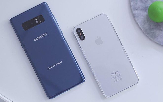 so sánh Note 8 và iPhone 8 so sánh Note 8 và iPhone 8