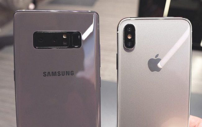 so sánh Note 8 và iPhone 8 so sánh Note 8 và iPhone 8