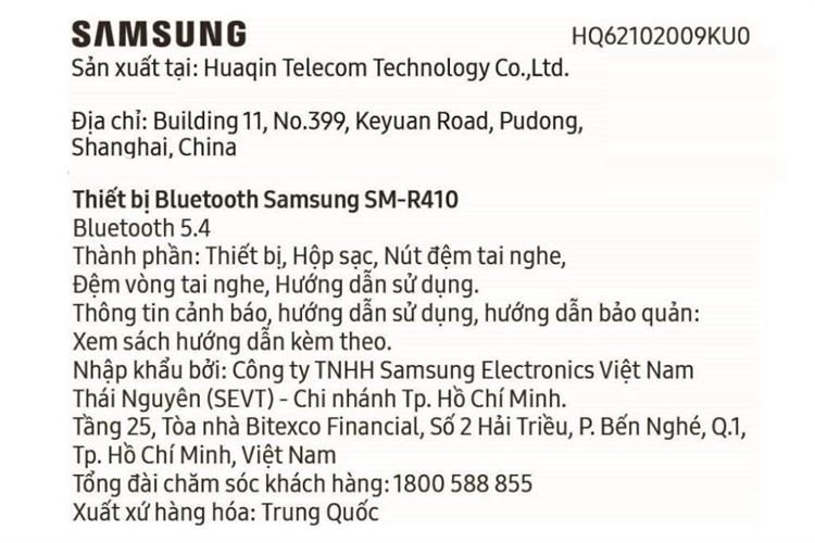 Samsung Galaxy Buds Core R410N - Tai Nghe True Wireless Giá Tốt Nhất