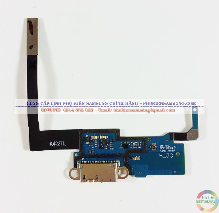 Thay chân sạc Samsung Galaxy Note 3 N900