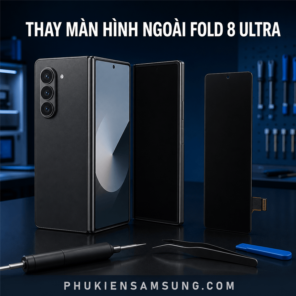 Thay màn hình ngoài Samsung Galaxy Fold 8 Ultra