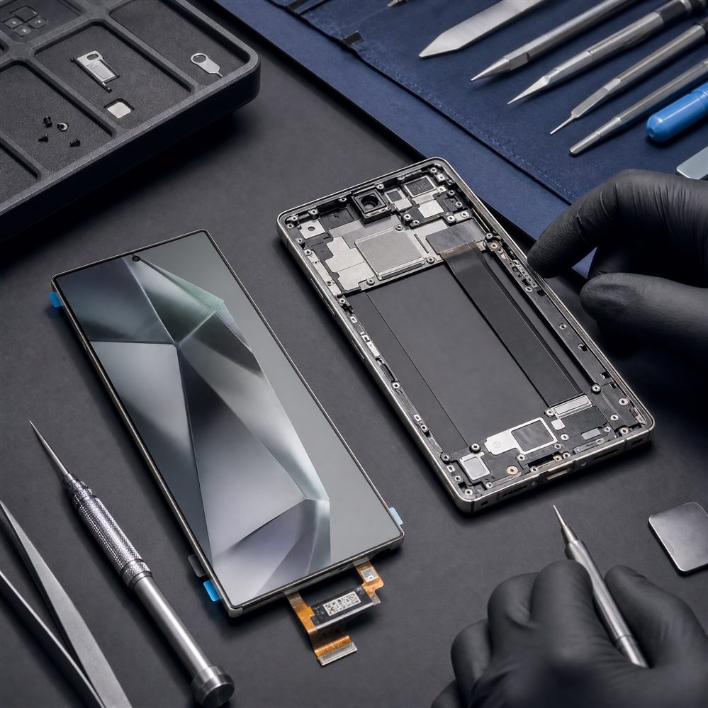 Thay màn hình nguyên bộ chính hãng Samsung Galaxy S25 Ultra
