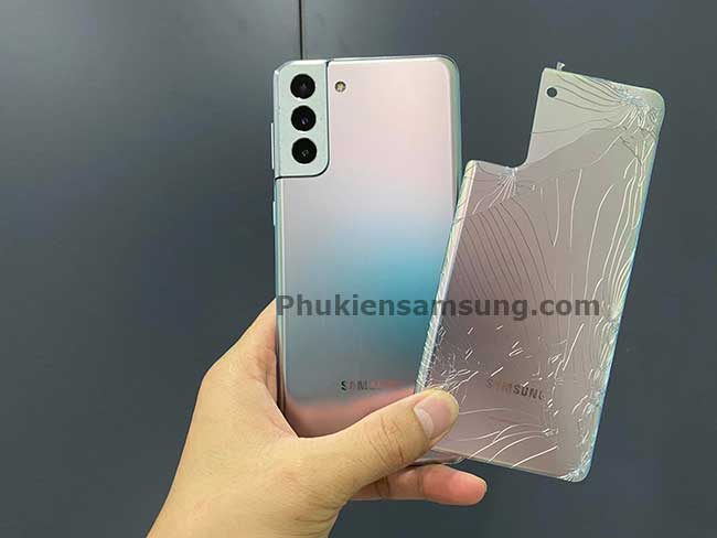 Thay nắp lưng Samsung S21 Ultra| S21 Plus| S21 chính hãng