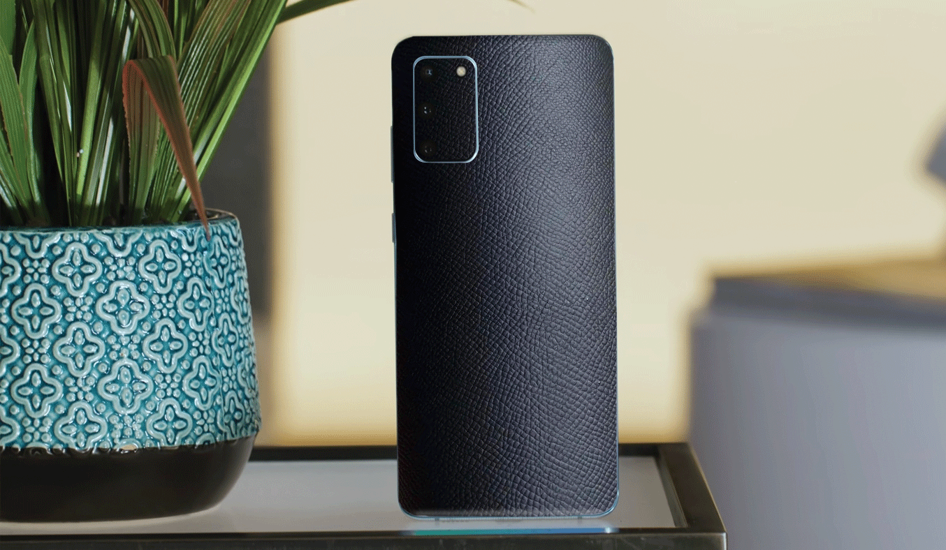 Dán lưng da Full viền Samsung S20 Ultra| Plus| Fe khắc Laser theo yêu cầu