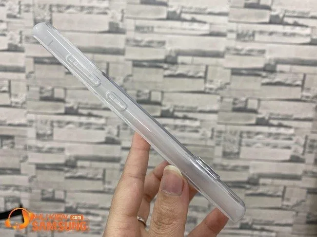 Ốp lưng Samsung S20 Fe Clear Standing chính hãng chống được