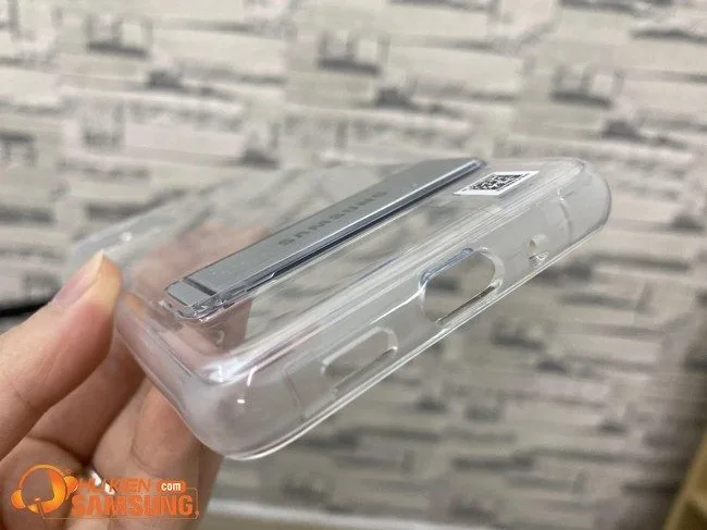 Ốp lưng Samsung S20 Fe Clear Standing chính hãng chống được