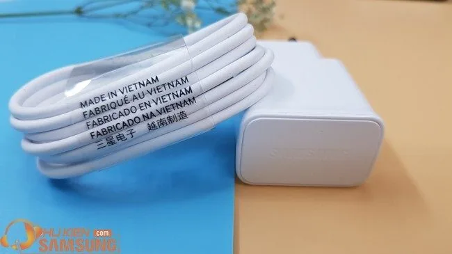 Bộ sạc nhanh Samsung A51 Type C chính hãng