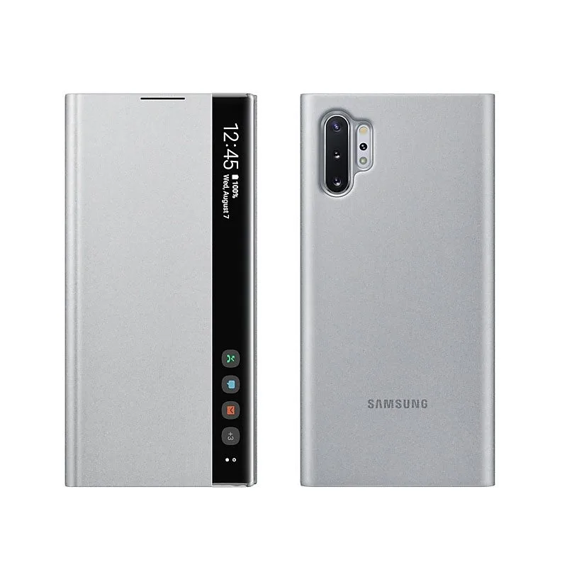 Bao da Clear View Galaxy Note 10 Plus chính hãng