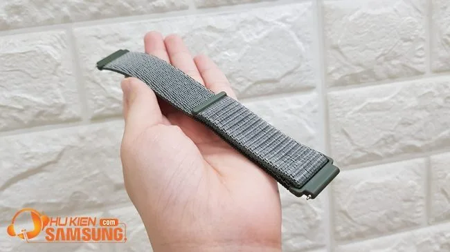 Dây đồng hồ vải dù 22mm dính cho cả nam và nữ