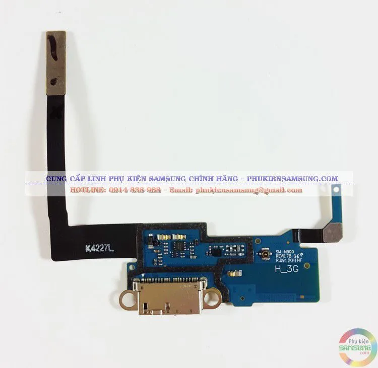 Thay chân sạc Samsung Galaxy Note 3 N900
