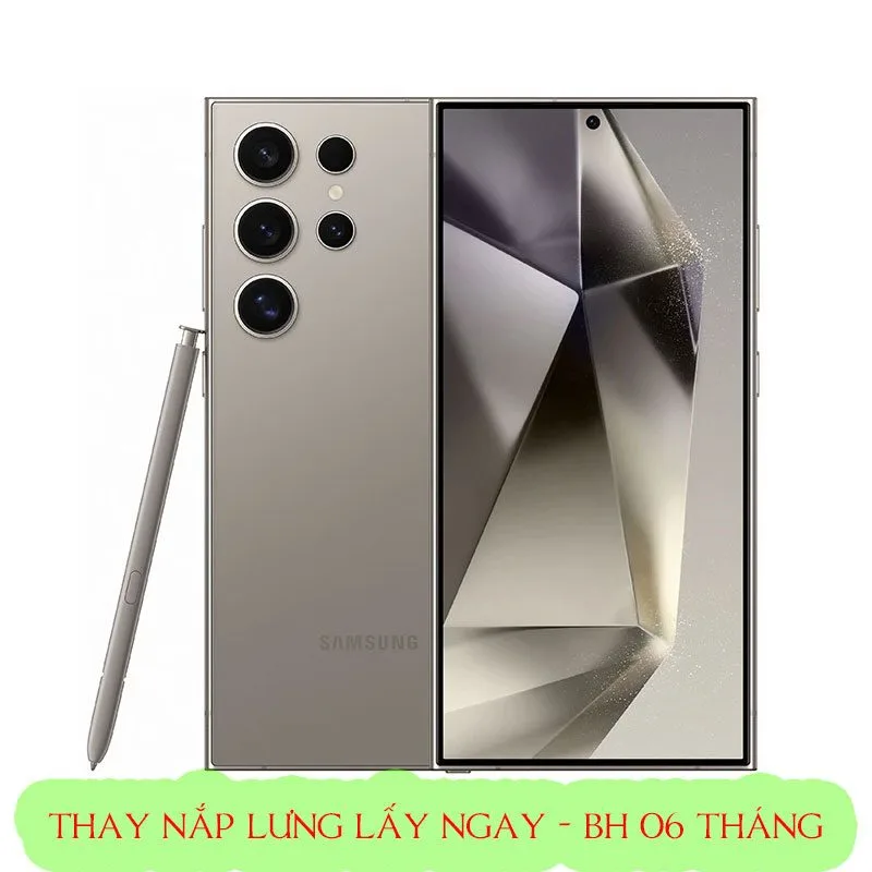 Thay nắp lưng Samsung S24 Ultra| Plus - Nắp lưng kính