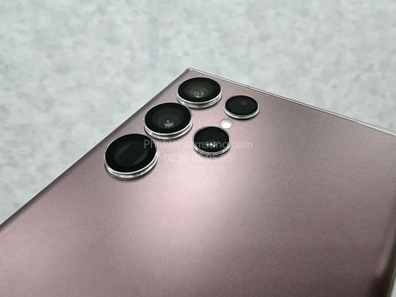 Kính bảo vệ camera S22 Ultra màu theo máy xịn xò