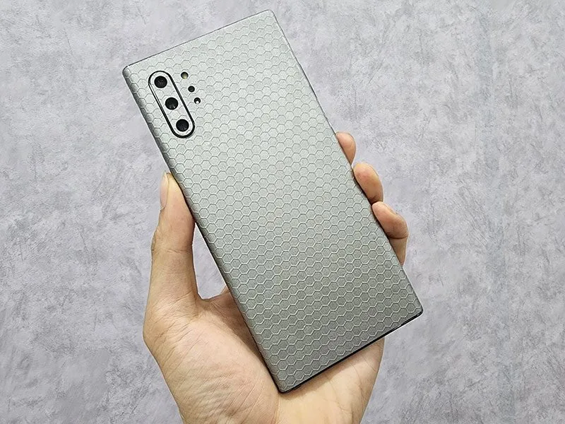 Dán Skin Full viền Note 10 Plus đẹp - Dán Full mặt lưng nâng cấp