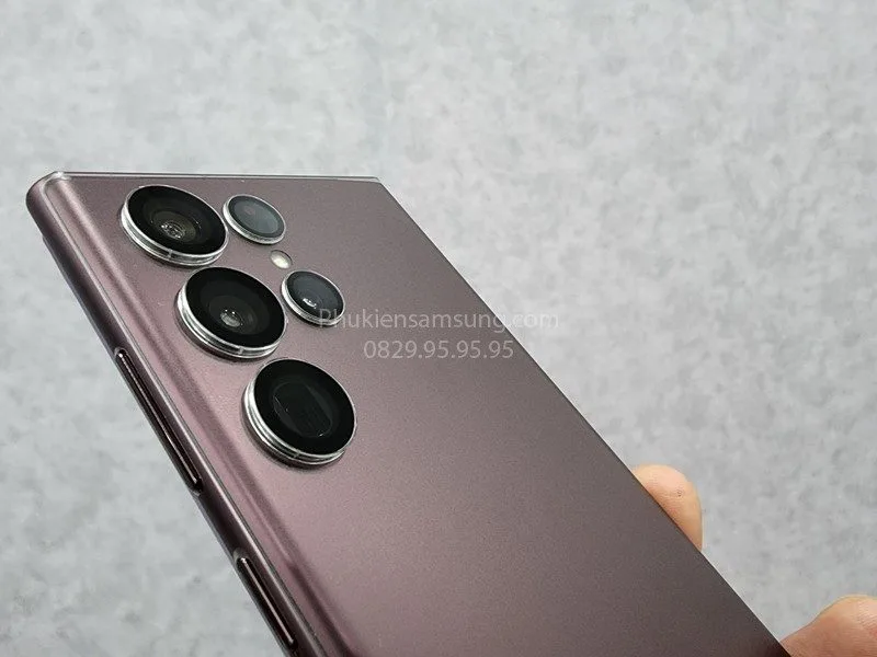 Kính bảo vệ camera S22 Ultra màu theo máy xịn xò