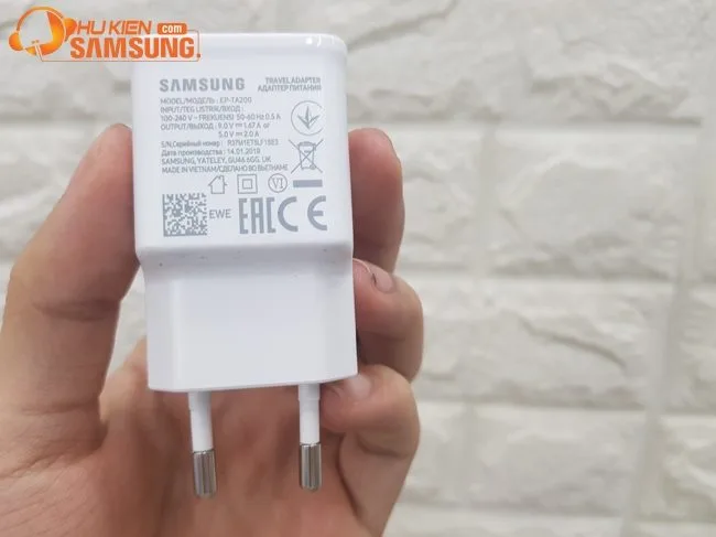 Củ sạc nhanh Samsung A11 15W chính hãng